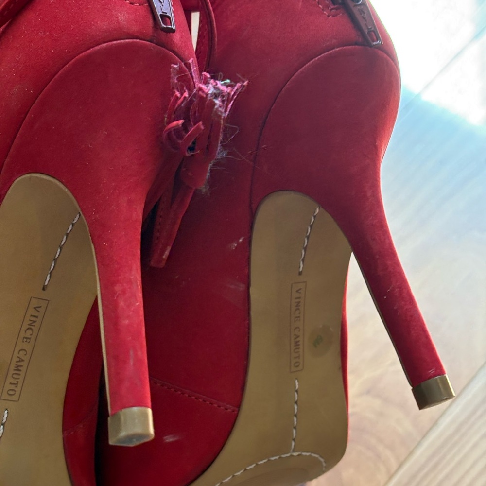 Vince Camuto Red Women's Heels